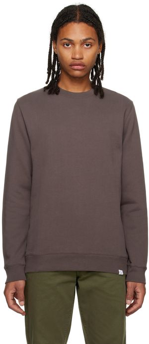 NORSE PROJECTS Brown Vagn Sweatshirt