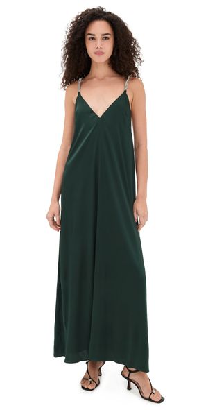 Significant Other Abbey Trapeze Maxi Dress Emerald 10
