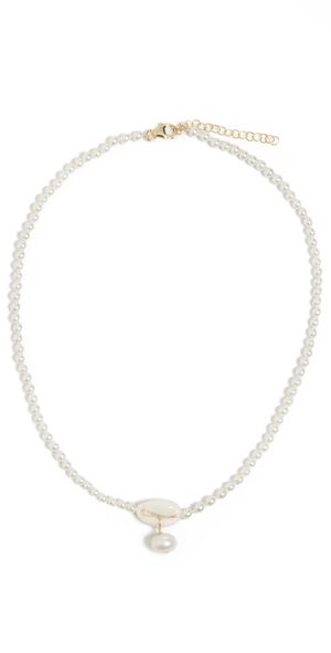 Galley Los Angeles Amanda Necklace Freshwater Pearl One Size