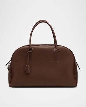 India 15.75 Leather Bowling Bag