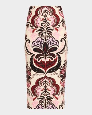 Sienna Printed Midi Skirt