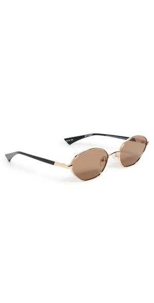 Le Specs Le Bebe Sunglasses Gold One Size