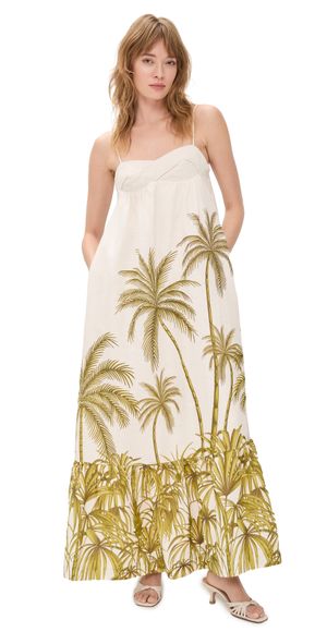 Andres Otalora Ron Coco Dress Green Paradiso 6