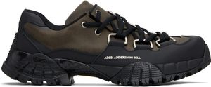 Andersson Bell Black & Brown Trainer Diagonale Sneakers