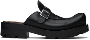 Charles Jeffrey LOVERBOY Black Sheathed Moggies Mules