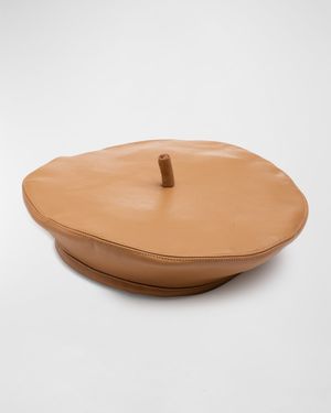 Carter Leather Beret