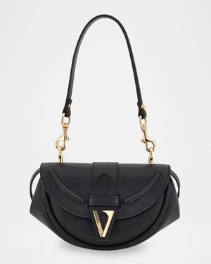 Virtus Small Leather Shoulder Bag