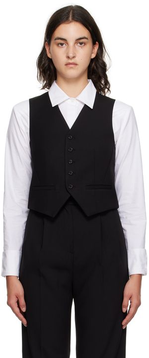 The Frankie Shop Black Gelso Vest