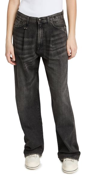 R13 Damon Pleated Wide Leg Ellery Black 24