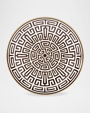 Labirinto Ebano Charger Plate, Venezia Shape