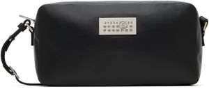 MM6 Maison Margiela Black Numeric Long Crossbody Bag