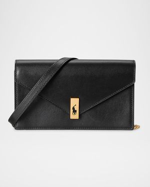 Polo ID Leather Chain Wallet & Bag