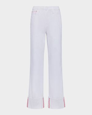 Miley Ultra-High Rise Cuffed Jeans