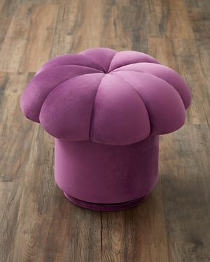 Mushroom Swivel Ottoman