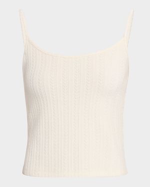 Brodier Pointelle Tank Top