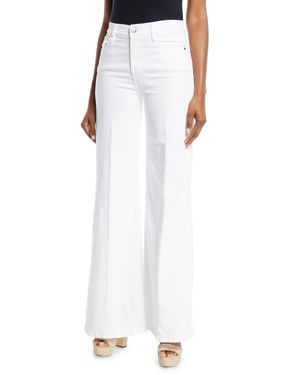 Le Palazzo High-Rise Wide-Leg Pants