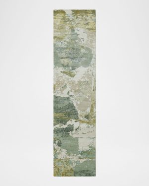 Harrington Hand-Knotted Runner, 3' x 10'