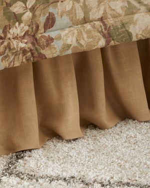 Eloise Ruffled Dust Skirt, KING