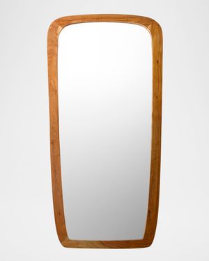 Broome Brown Acacia Frame Mirror