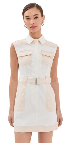 SIMKHAI Esmee Mini Dress Ivory Multi 12