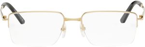Cartier Gold 'Santos de Cartier' Glasses