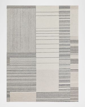 Castine Hand-Tufted Silver Rug, 4' x 6'