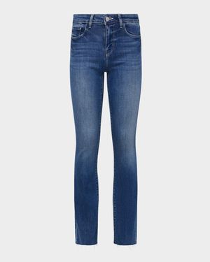 Sneeki Low-Rise Sneaker Straight Jeans