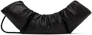 AMOMENTO Black Shirring Bag