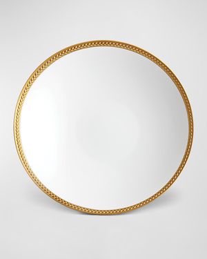 Soie Tressee 24K Gold-Plated Soup Plate