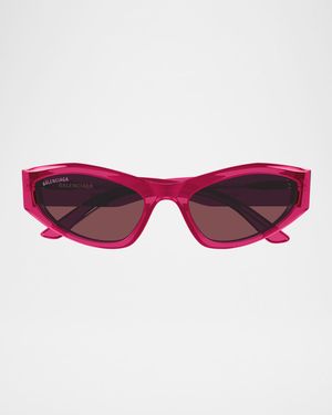 Cat-Eye Acetate Sunglasses