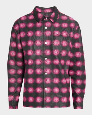 Men's Gothic Shadow Leather Jacket