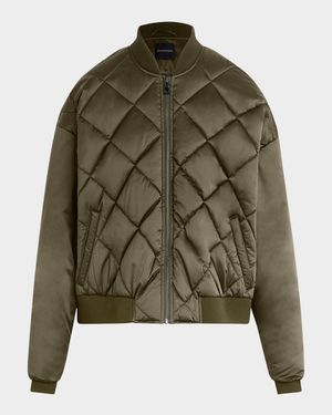 The Favorite Quilted Bomber Jacket