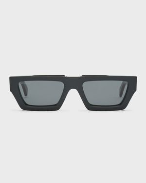 Manchester Acetate Rectangle Sunglasses