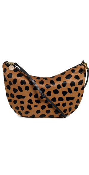 Clare V. Lune Bag Tan Leopard Hair On One Size