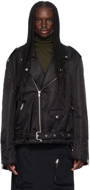 MM6 Maison Margiela Black Padded Jacket