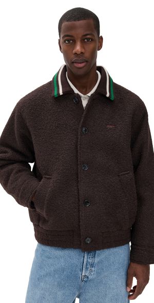 Obey Arden Blouson Jacket Java Brown S