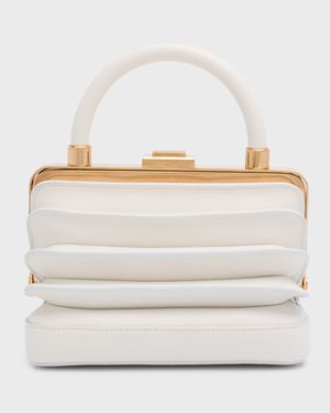 Diana Napa Accordion Satchel Bag