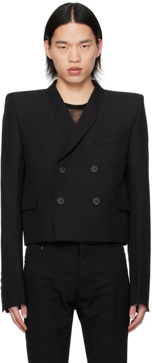 Rick Owens Veston JMF Neue Alice noir - BONOTTO
