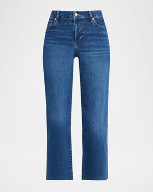 The Mellow Wide Ankle Jeans