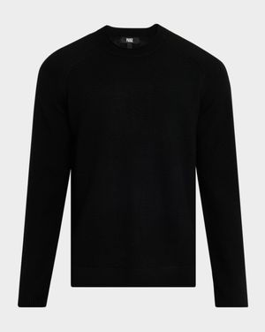 Men's Bryson Merino Wool Knit Crewneck Sweater