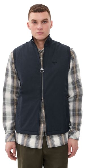 Barbour Dryburn Knitted Gilet Navy S