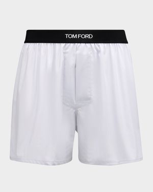 Men's Logo-Band Boxers