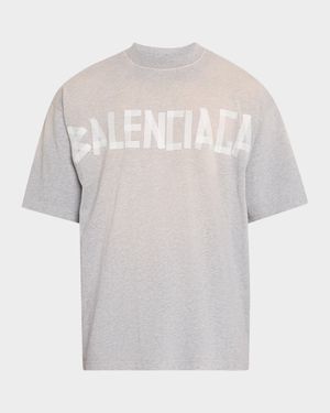 Men's Medium-Fit Tape Logo T-Shirt