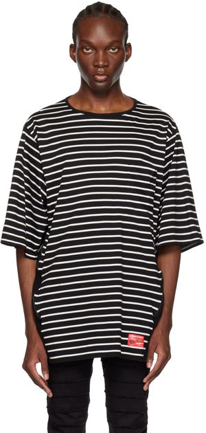 Undercoverism Black Striped T-Shirt