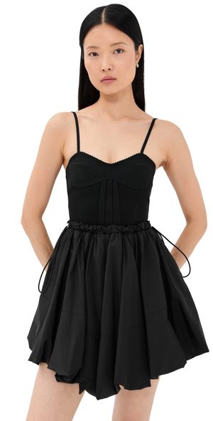 The Attico Mini Dress Black 44