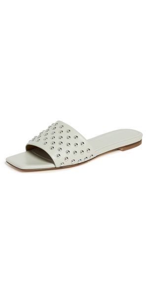AEYDE Anna Studded Nappa Leather Cloud Sandals Cloud 38