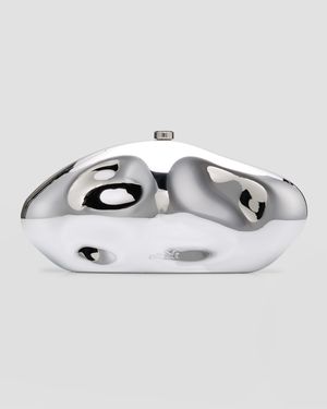 The Caldera Metallic Clutch Bag