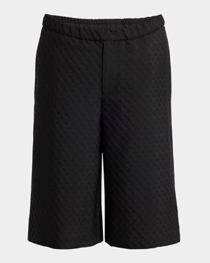 Men's Skull Jacquard Pajama Shorts