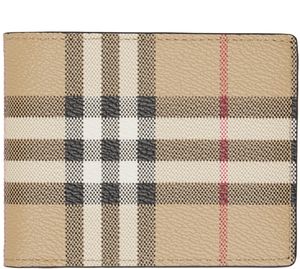 Burberry Beige Check Wallet