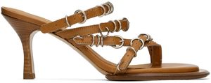 KNWLS Sandales Scythe brun clair exclusives à SSENSE